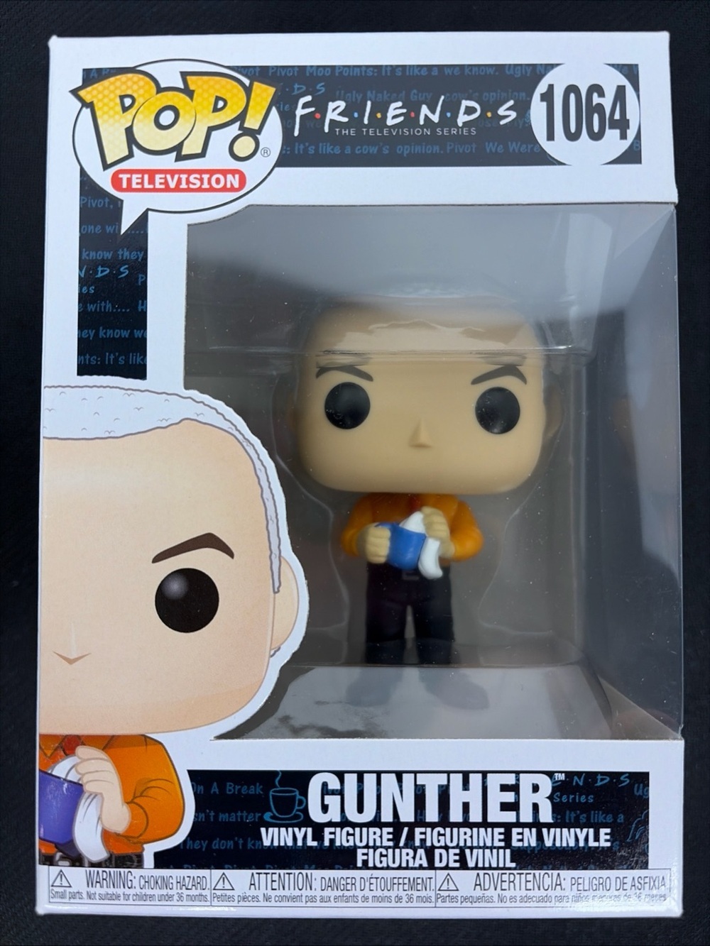 Funko Pop! Television Friends Gunther #1064 Vinyl Figure Collectible